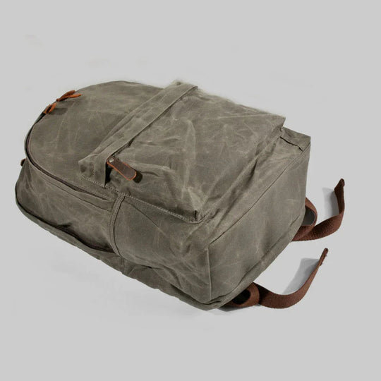 Herren Rucksack Vintage Stil Mit Laptopfach für Alltag und Reisen 6