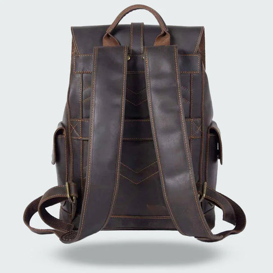 Herren Rucksack Vintage mit Schnallenriemen 1