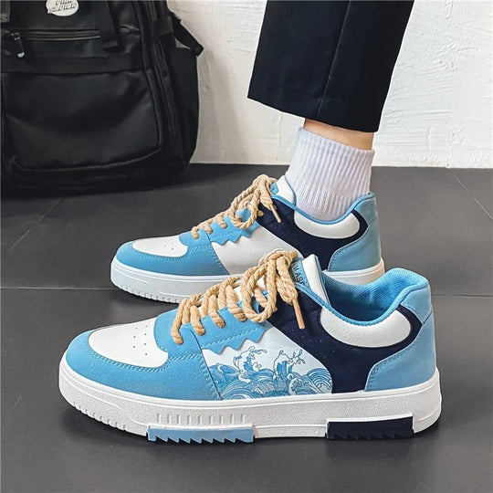 Herren Schnürschuhe Modern mit Rutschfester Sohle für Freizeit und Alltag 1