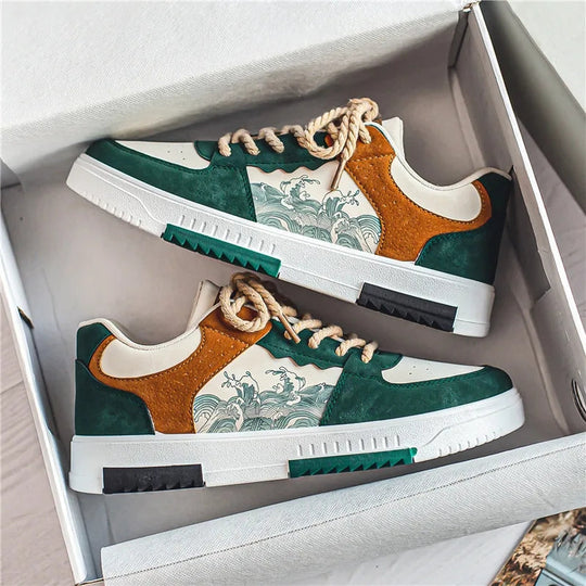 Herren Schnürschuhe Modern mit Rutschfester Sohle für Freizeit und Alltag 8