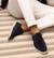 Herren Schuhe Faulenzer Komfortabel Hochwertige Textilien und Leder 1