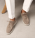 Herren Schuhe Faulenzer Komfortabel Hochwertige Textilien und Leder 4