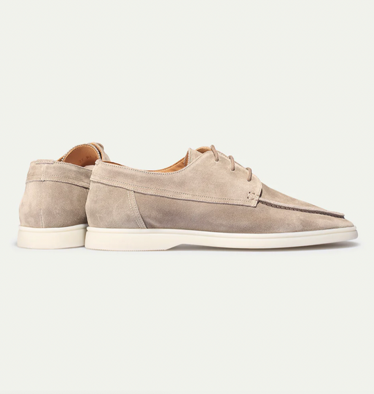 Herren Schuhe Faulenzer Komfortabel Hochwertige Textilien und Leder 6