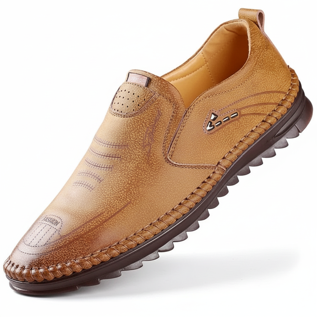 Herren Schuhe Komfort mit Atmungsaktivem Design und Rutschfester Sohle 3