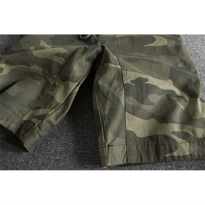 Herren Shorts Camouflage Stil 4