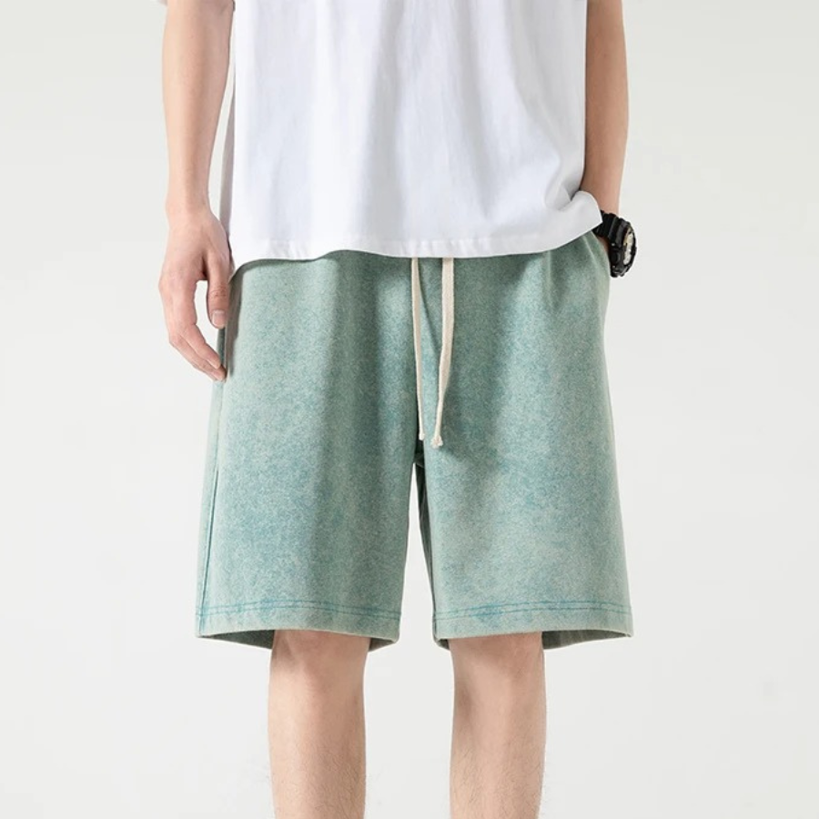 Herren Shorts mit Kordelzug aus Baumwolle 2
