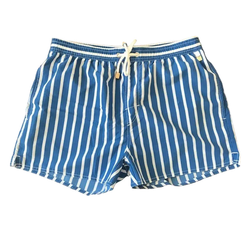 Herren Shorts mit elastischem Bund im Streifenstil 0
