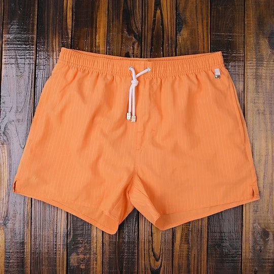 Herren Shorts mit elastischem Bund im Streifenstil 8