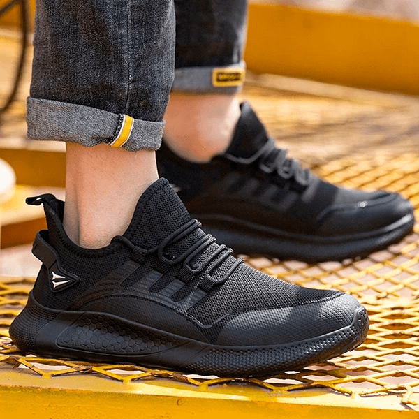 Herren Sicherheitsschuhe Atmungsaktiv Leicht 0