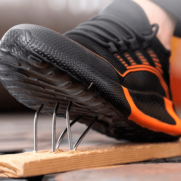 Herren Sicherheitsschuhe Atmungsaktiv Leicht 5