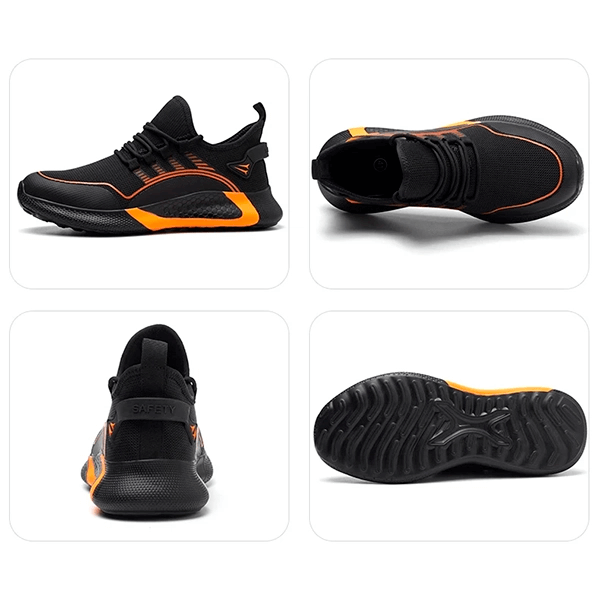Herren Sicherheitsschuhe Atmungsaktiv Leicht 7