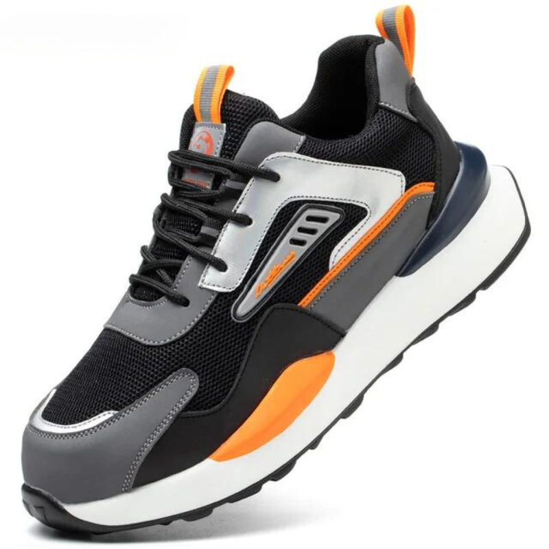 Herren Sicherheitsschuhe S3 Sportlich mit Stahlkappe und Rutschfester Sohle 6