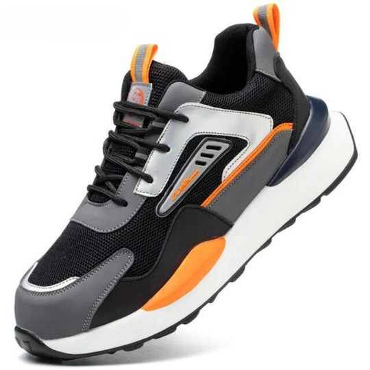 Herren Sicherheitsschuhe S3 Sportlich mit Stahlkappe und Rutschfester Sohle 6