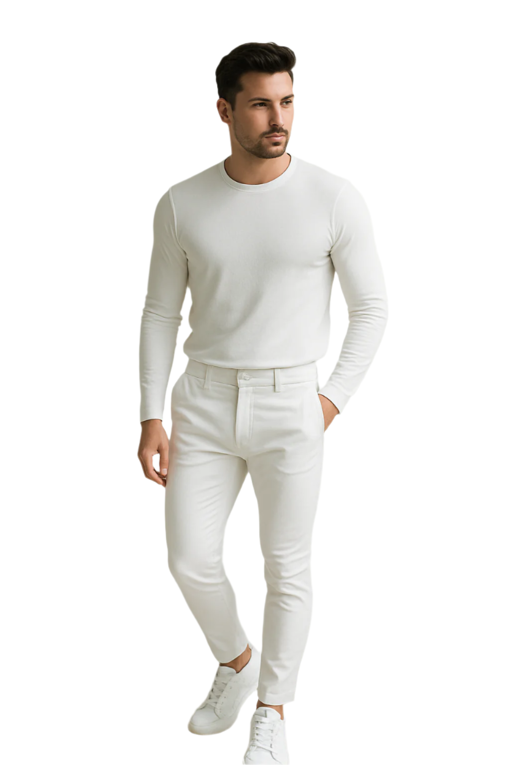 Herren Slim Fit Jeans Denim mit Taschen für Moderne Anlässe 0