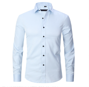 Herren Smart Casual Hemd mit Stretch und Knitterfrei 14