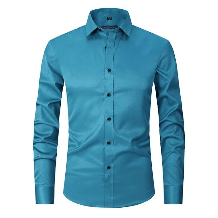 Herren Smart Casual Hemd mit Stretch und Knitterfrei 9