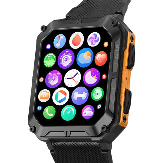 Herren Smartwatch für Outdoor-Aktivitäten Robust und Funktional 4