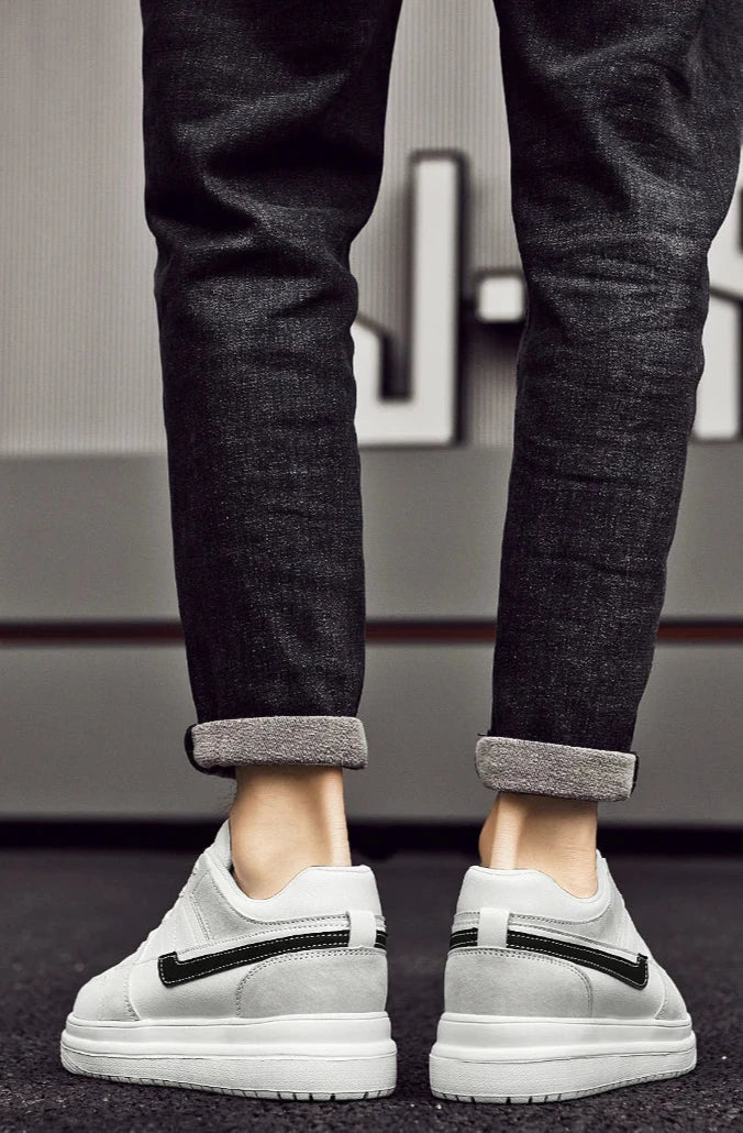 Herren Sneaker mit Versteckter Höhenerhöhung für Alltag und Freizeit 2