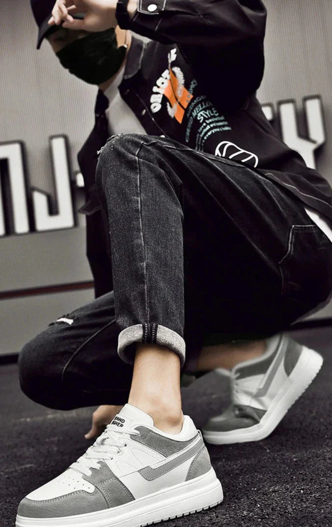 Herren Sneaker mit Versteckter Höhenerhöhung für Alltag und Freizeit 3