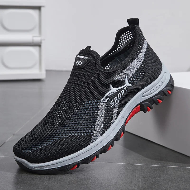 Herren Sneakers Atmungsaktiv Mesh Freizeit Schuhe für Sport und Alltag 1