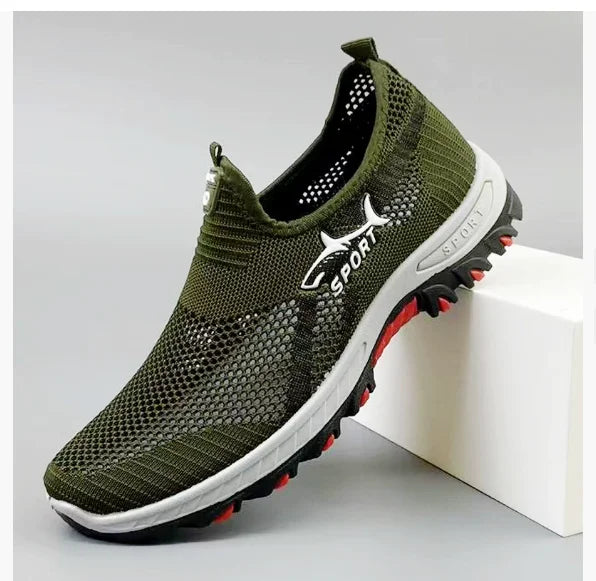 Herren Sneakers Atmungsaktiv Mesh Freizeit Schuhe für Sport und Alltag 7