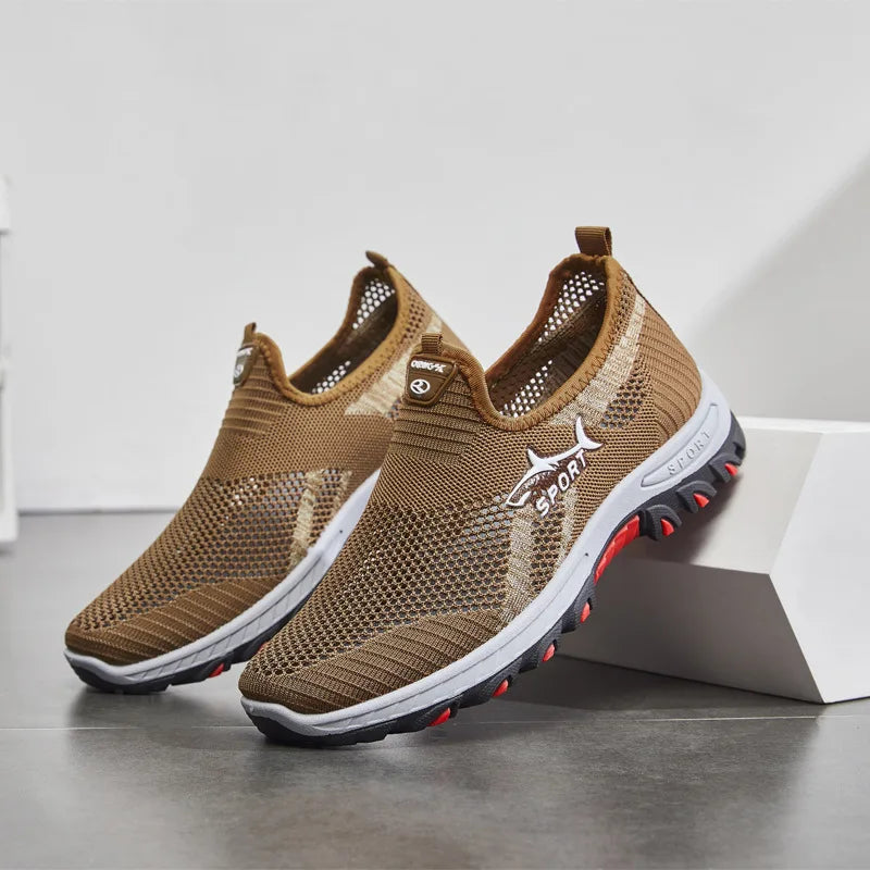 Herren Sneakers Atmungsaktiv Mesh Freizeit Schuhe für Sport und Alltag 8