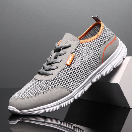 Herren Sneakers Sportlich Atmungsaktive Mesh Laufschuhe 0