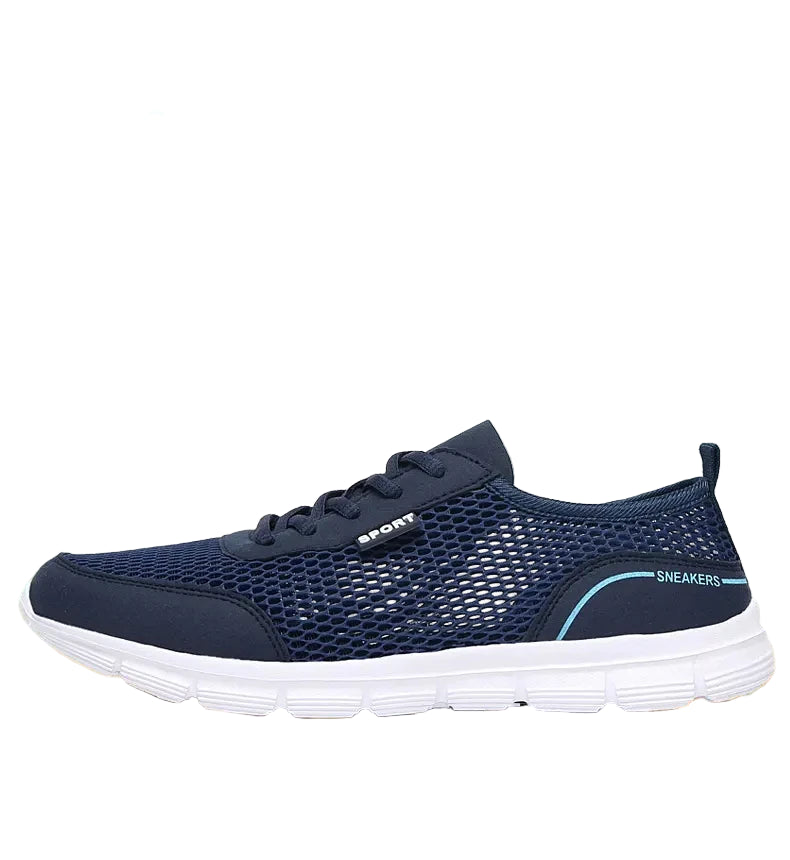Herren Sneakers Sportlich Atmungsaktive Mesh Laufschuhe 1