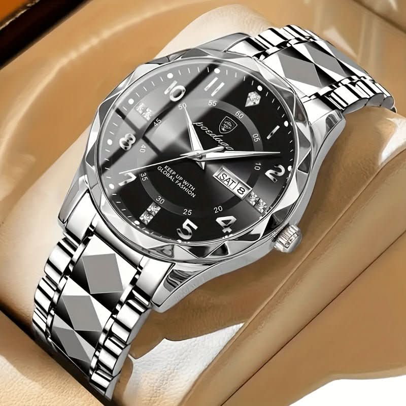 Herren Sportuhr Multifunktional Mit Dual-Display Und Wasserdichtigkeit Bis 50 Meter 5