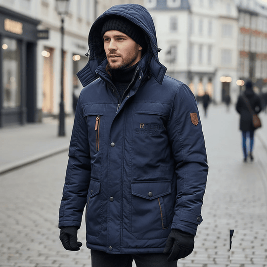 Herren Steppparka für kalte Tage 8