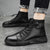 Herren Stiefel Leder Ergonomisches Design Schwarz Braun Winter 2