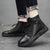 Herren Stiefel Leder Ergonomisches Design Schwarz Braun Winter 3