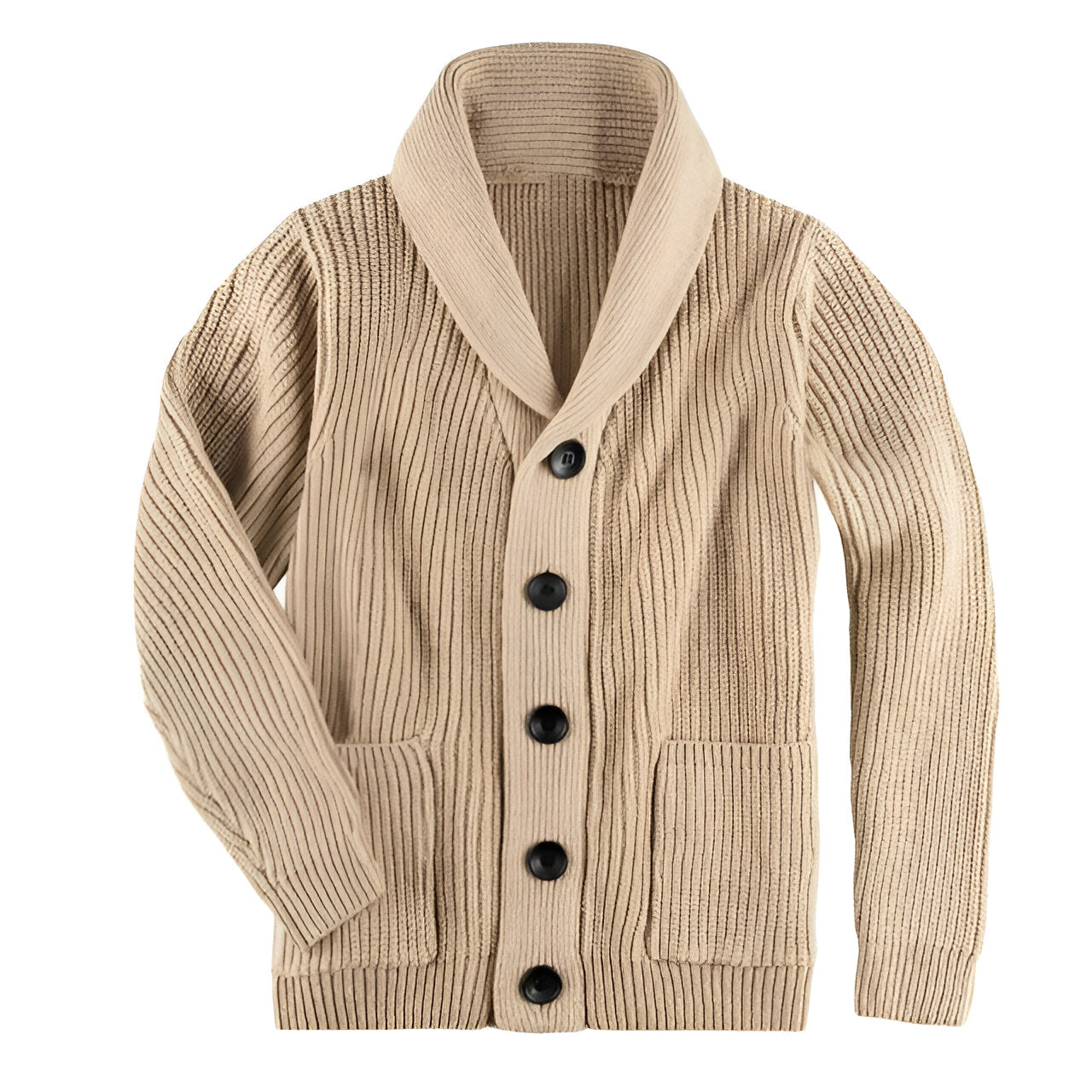Herren Strickjacke Klassisch Mit Knöpfen Für Kühle Temperaturen 1