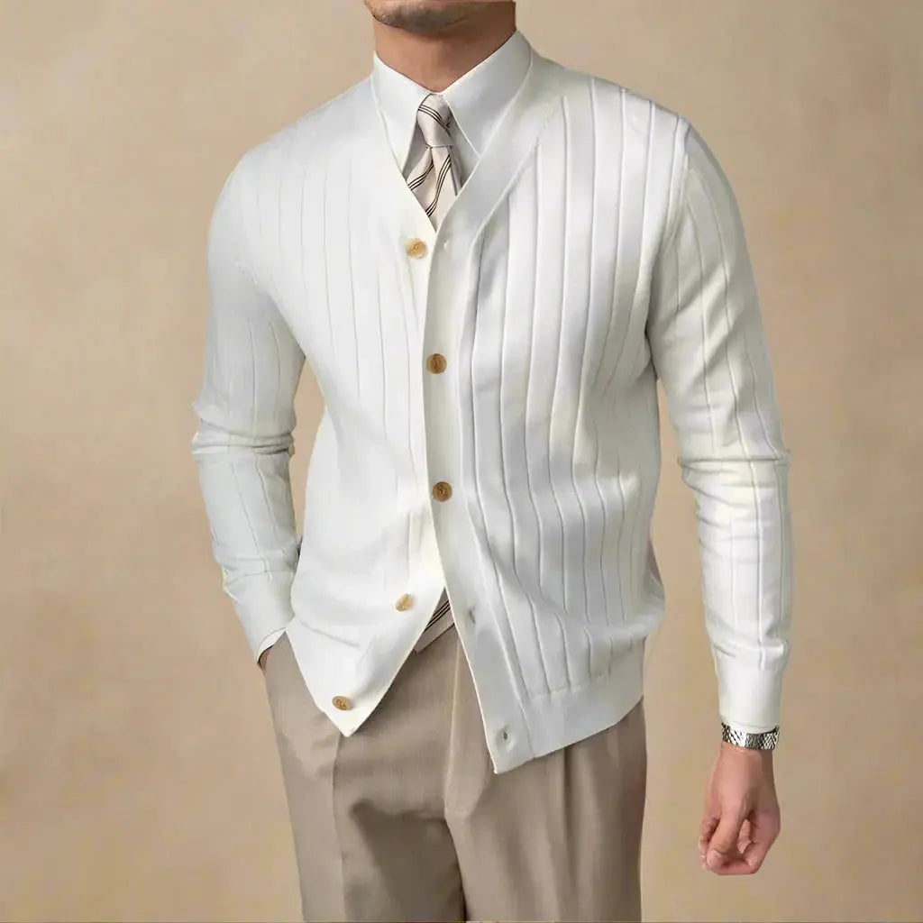 Herren Strickjacke im italienischen Stil 0
