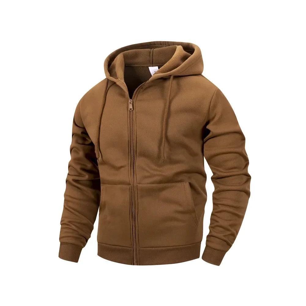 Herren Strickjacke mit Reißverschluss Lässiger Stil für Alltag und Freizeit 1