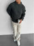 Herren Strickpullover Übergröße Modern 2