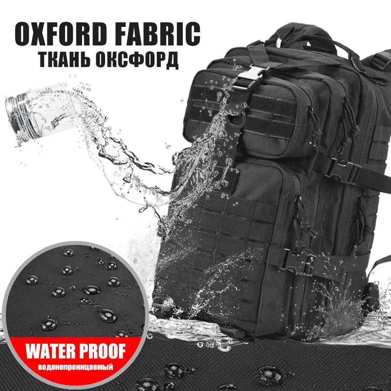 Herren Taktischer Rucksack 50L für Outdoor-Aktivitäten 2