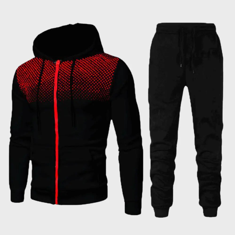 Herren Trainingsanzug Hoodie und Jogginghose Modern 3