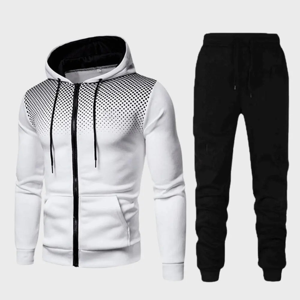 Herren Trainingsanzug Hoodie und Jogginghose Modern 7