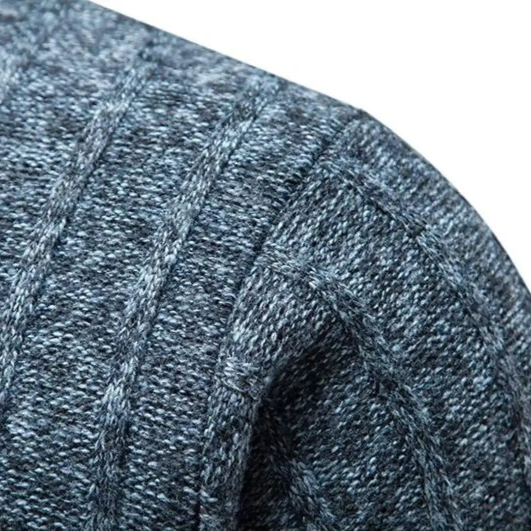 Herren Viertelpullover mit Reißverschluss 3