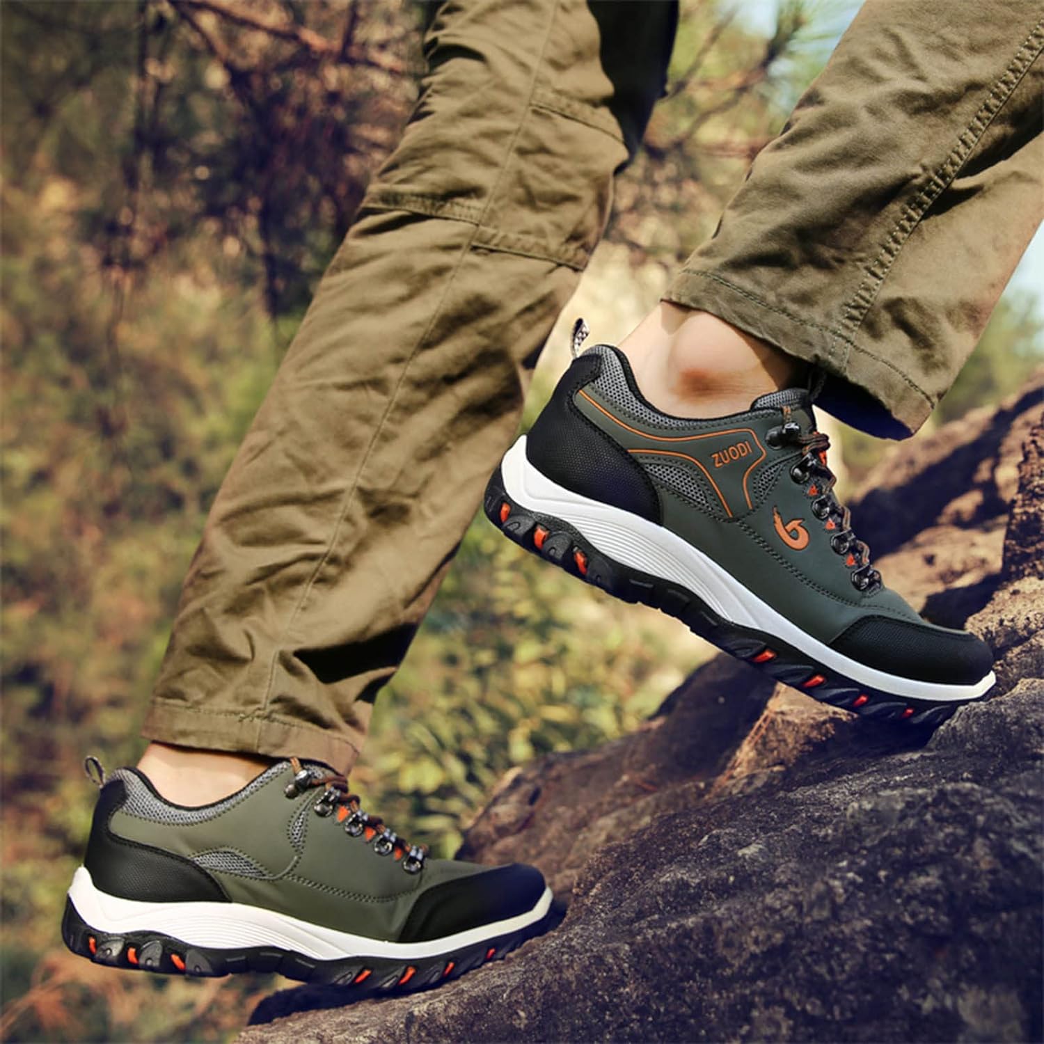 Herren Wanderschuhe Outdoor Komfortabel Wasserfest 1