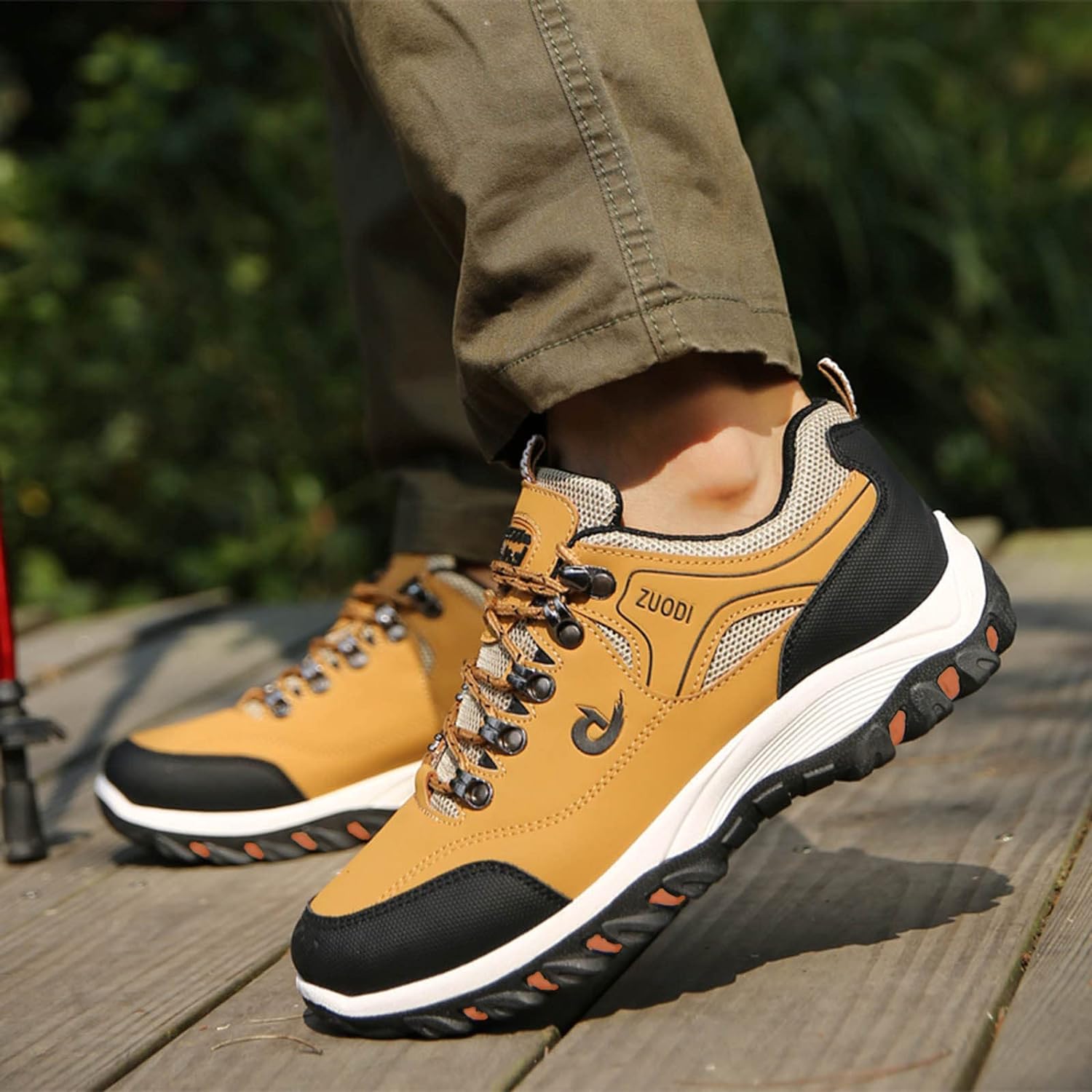 Herren Wanderschuhe Outdoor Komfortabel Wasserfest 6