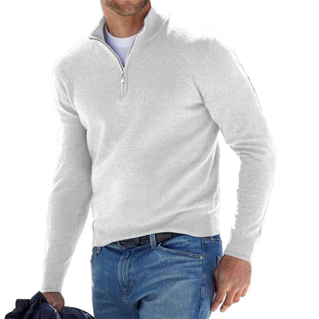 Herren Weste Fleece Mit Reißverschluss Modernes Design 0