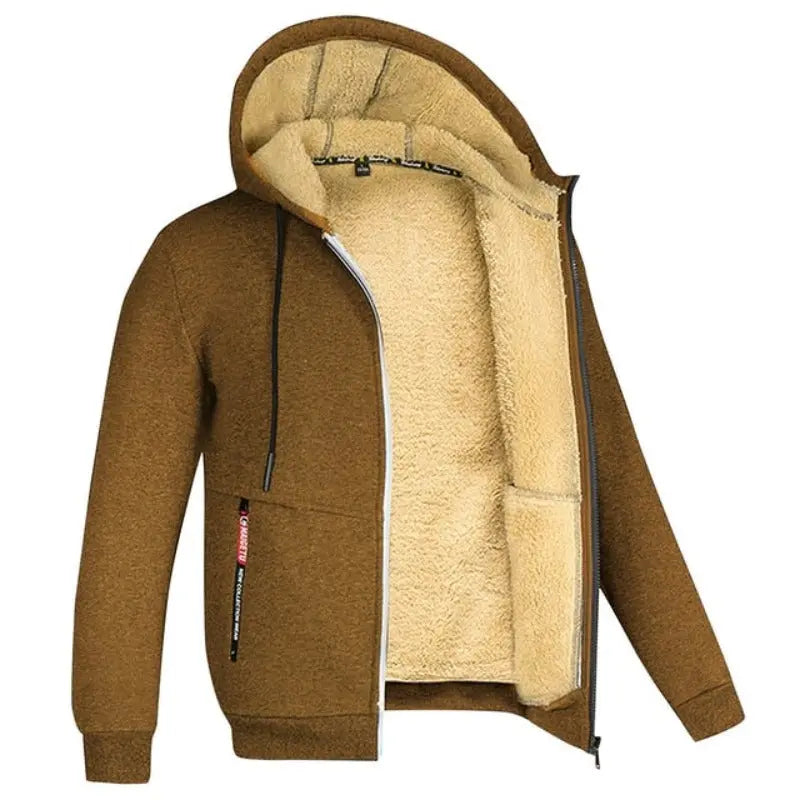 Herren Weste Sherpa Stil gemütlich 10