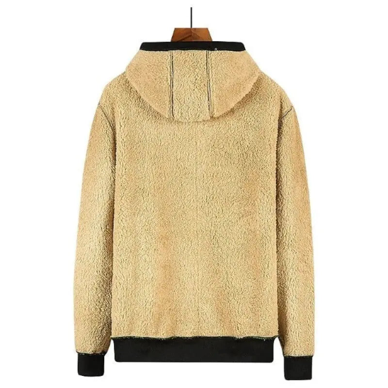 Herren Weste Sherpa Stil gemütlich 1