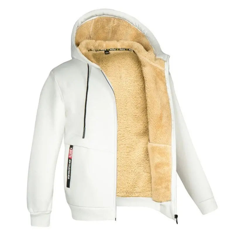 Herren Weste Sherpa Stil gemütlich 5