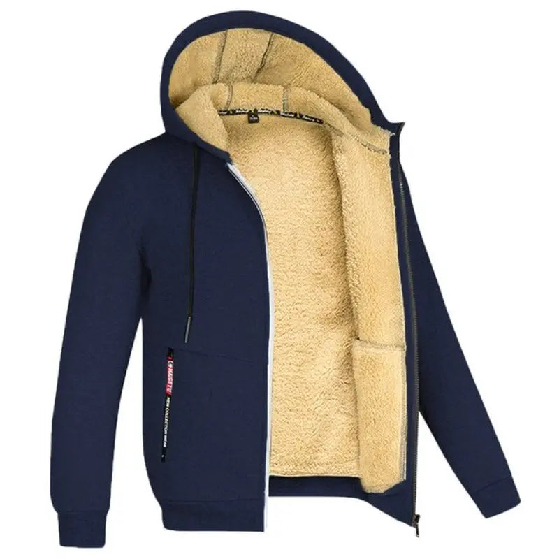 Herren Weste Sherpa Stil gemütlich 7