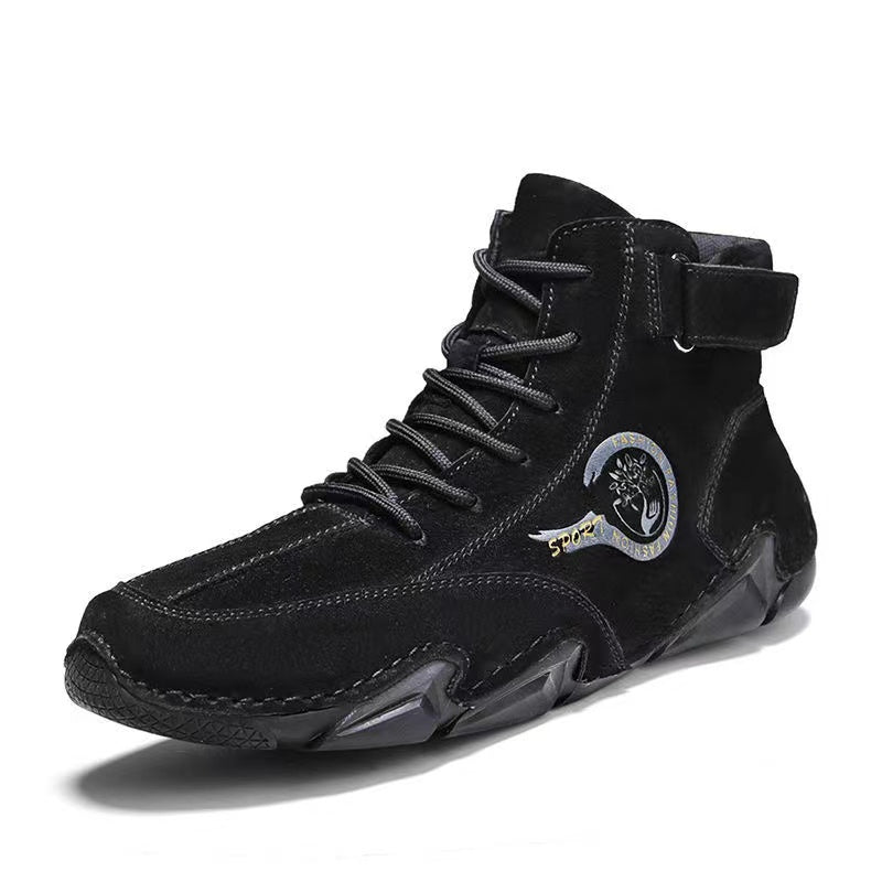 Herren Winterstiefel Bequem für Aktive Tage mit Gepolsterter Sohle 10