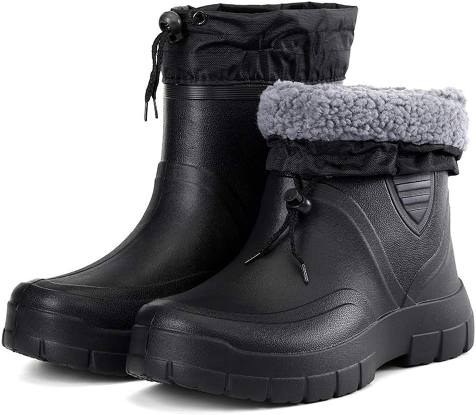 Herren Winterstiefel Thermo-Regenstiefel für Kalte Tage 0