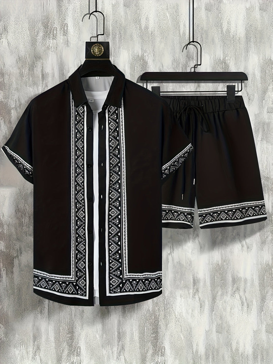 Herren Zweiteiliges Set Boho Stil 0